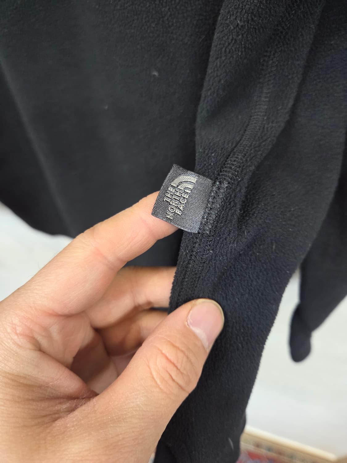 노스페이스 폴라텍 반집업 플리스 긴팔 L 루즈핏  상품이미지3