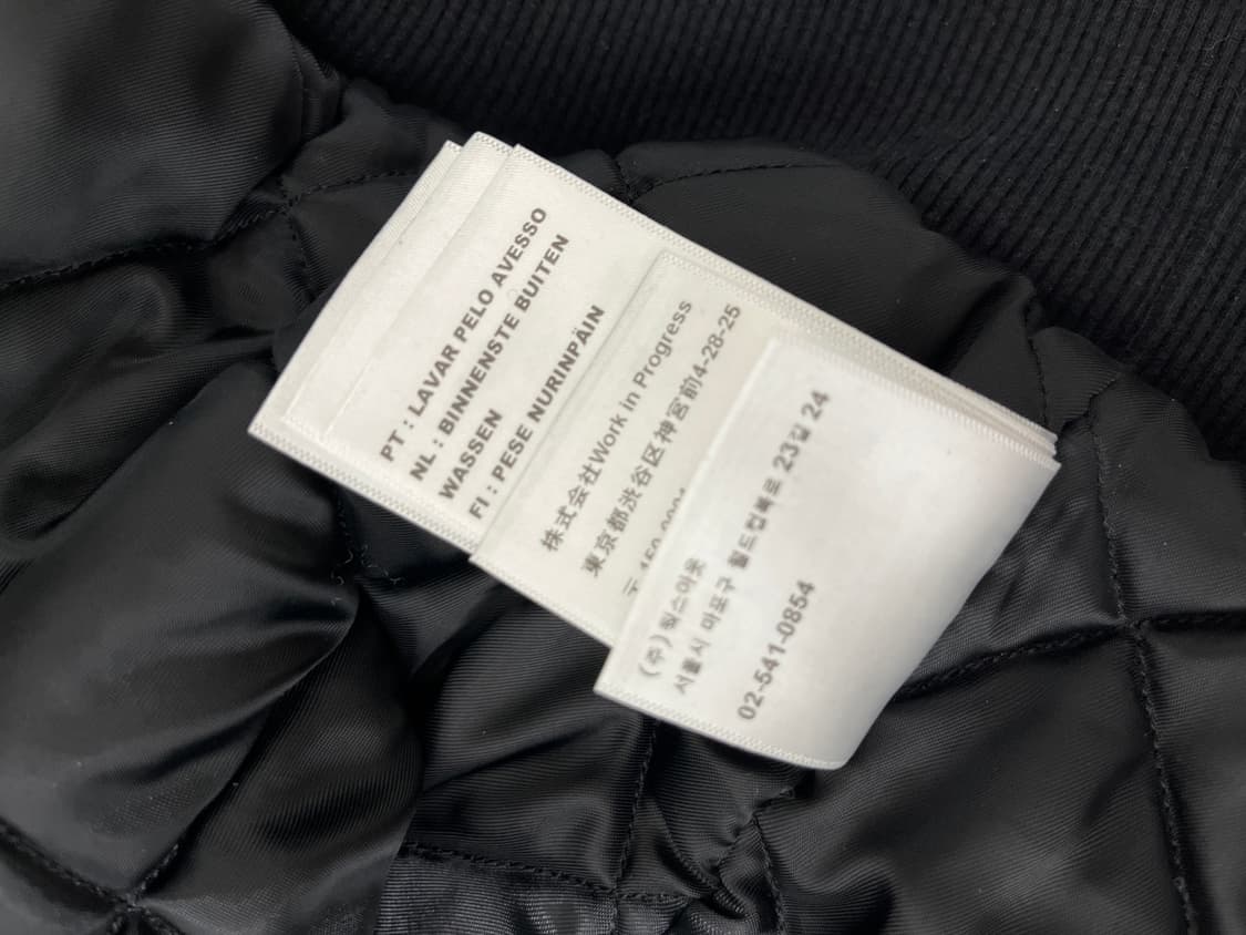 칼하트 wip og 액티브 자켓 블랙 스톤 캔버스 상품이미지3