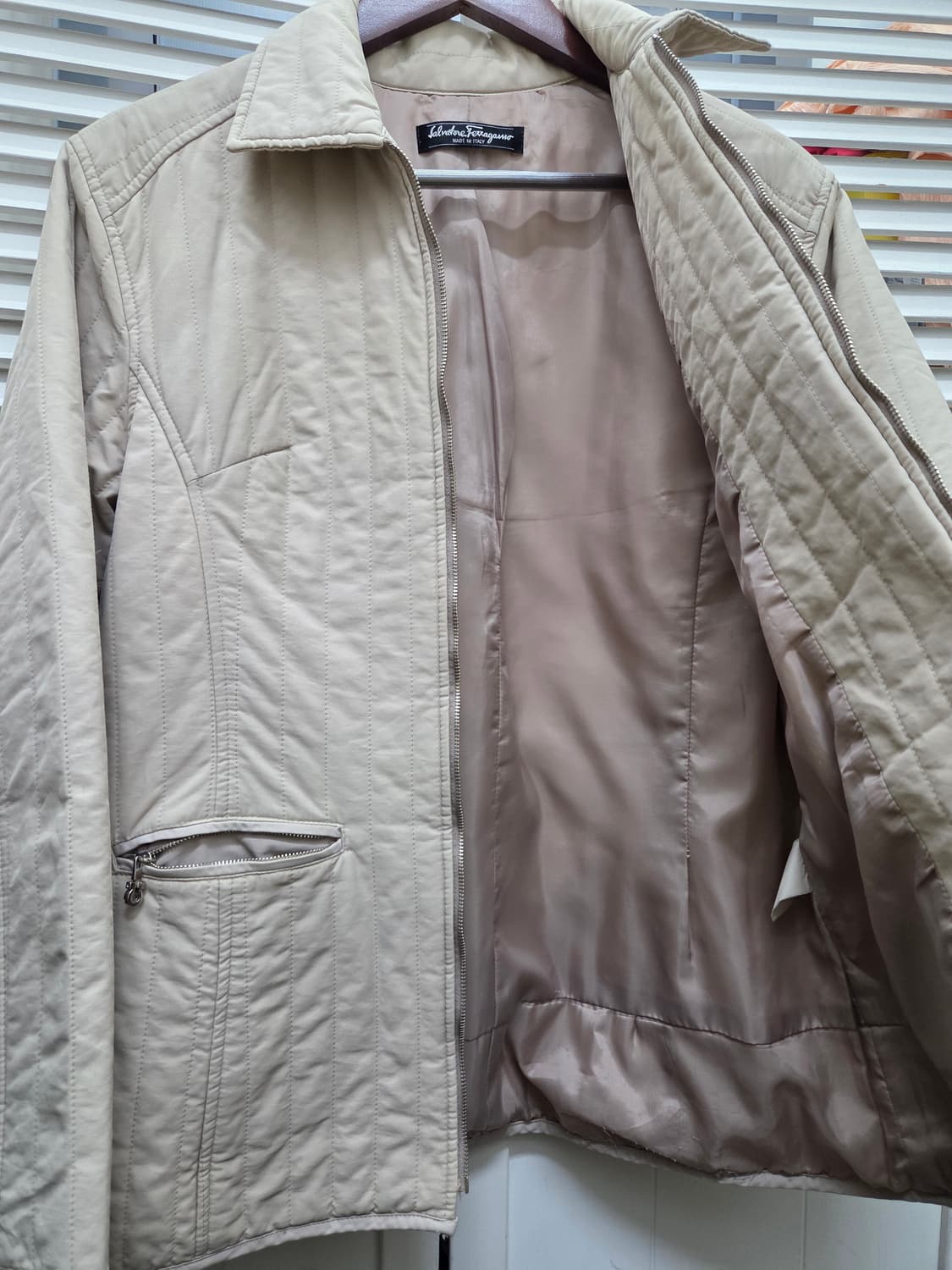 페라가모 퀼팅 자켓 상품이미지6