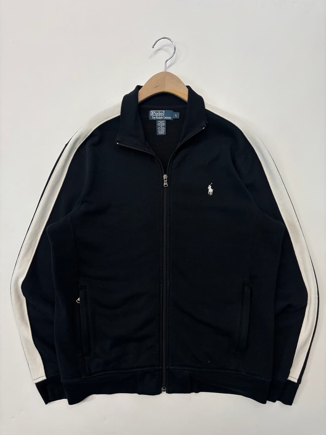 Polo 폴로 랄프로렌 블랙컬러 코튼 집업 상품이미지3