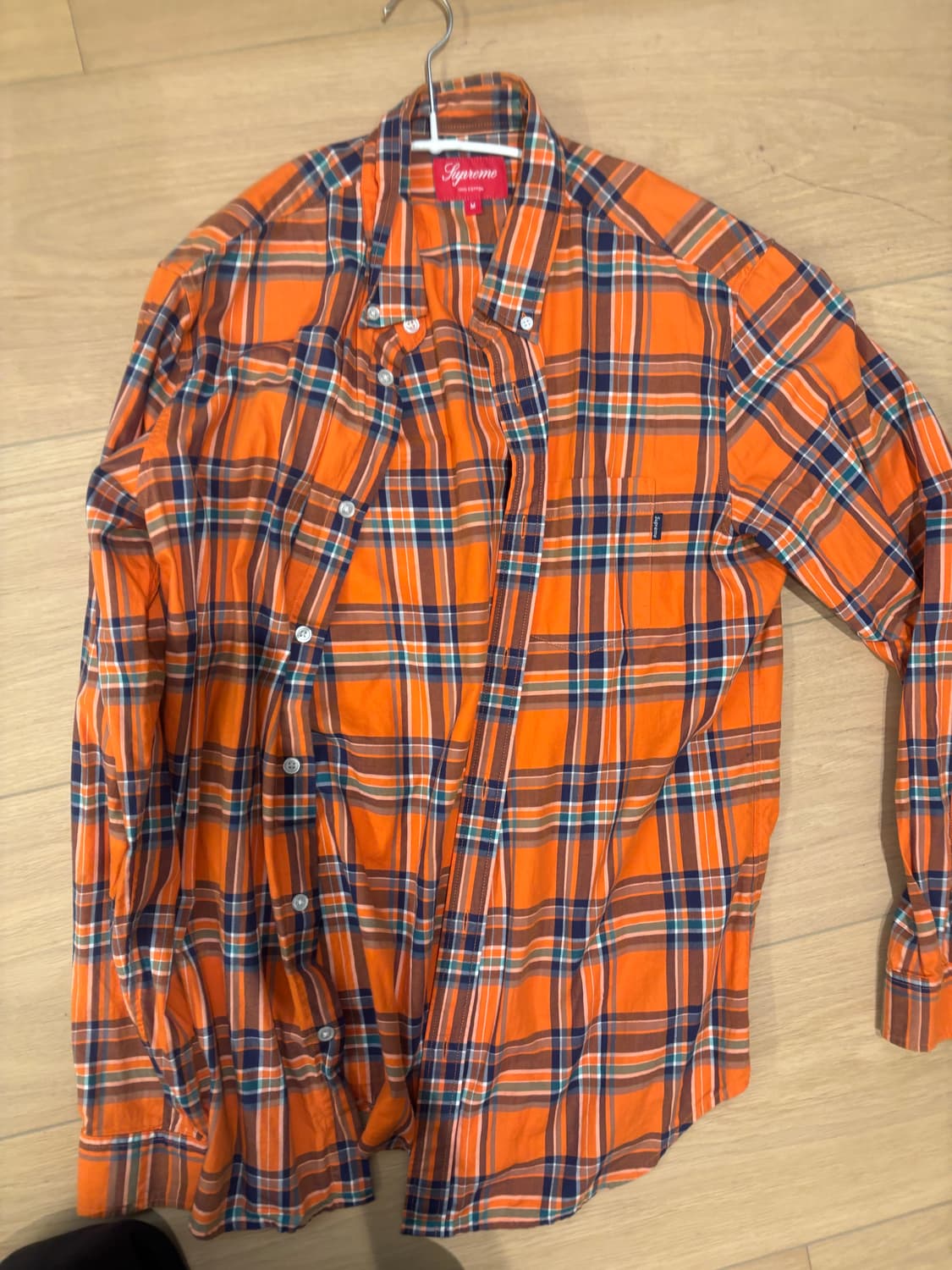 슈프림 체크셔츠 상품이미지1