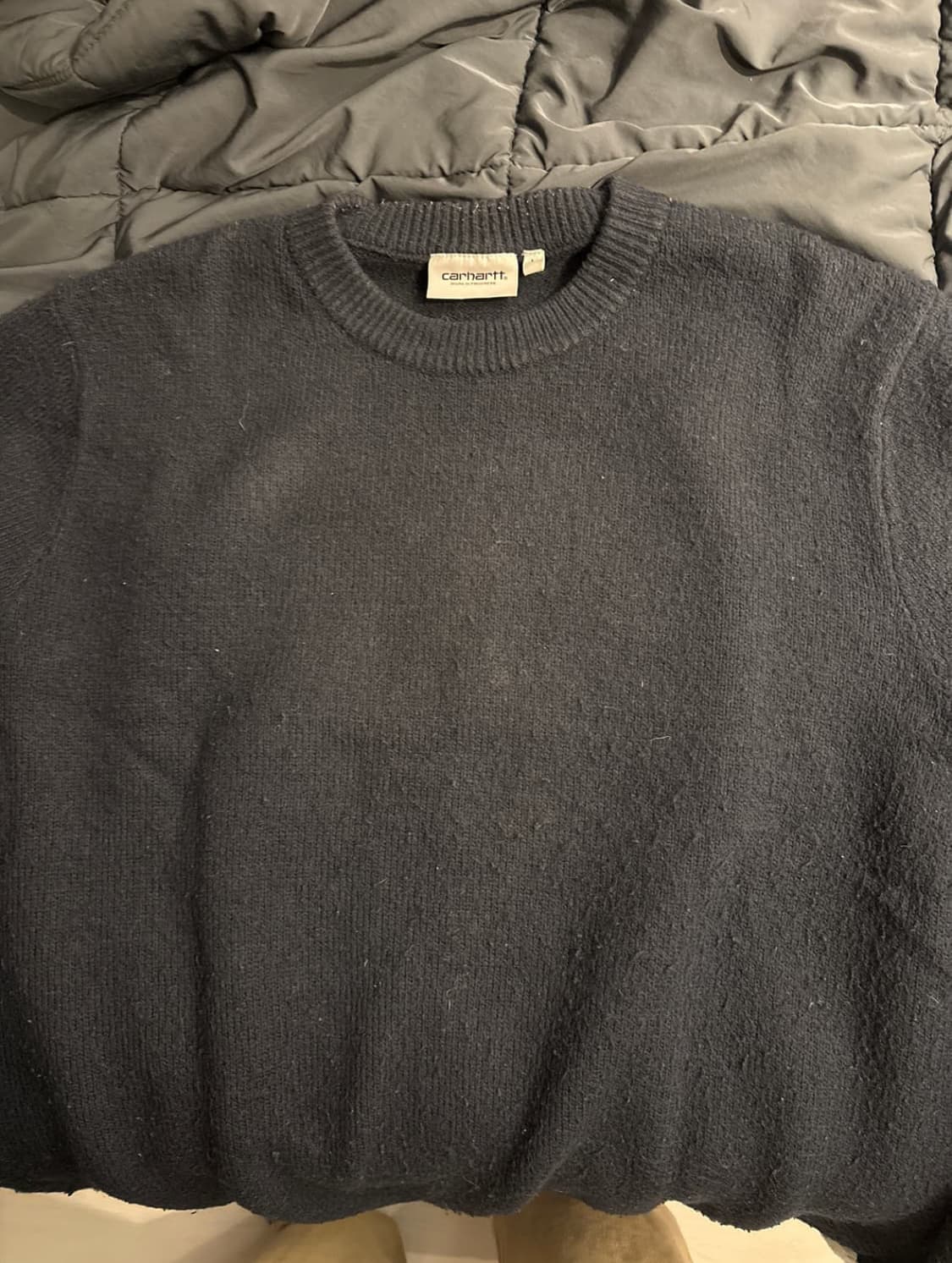 칼하트 wip 니트 (2개) navy, sky 상품이미지8