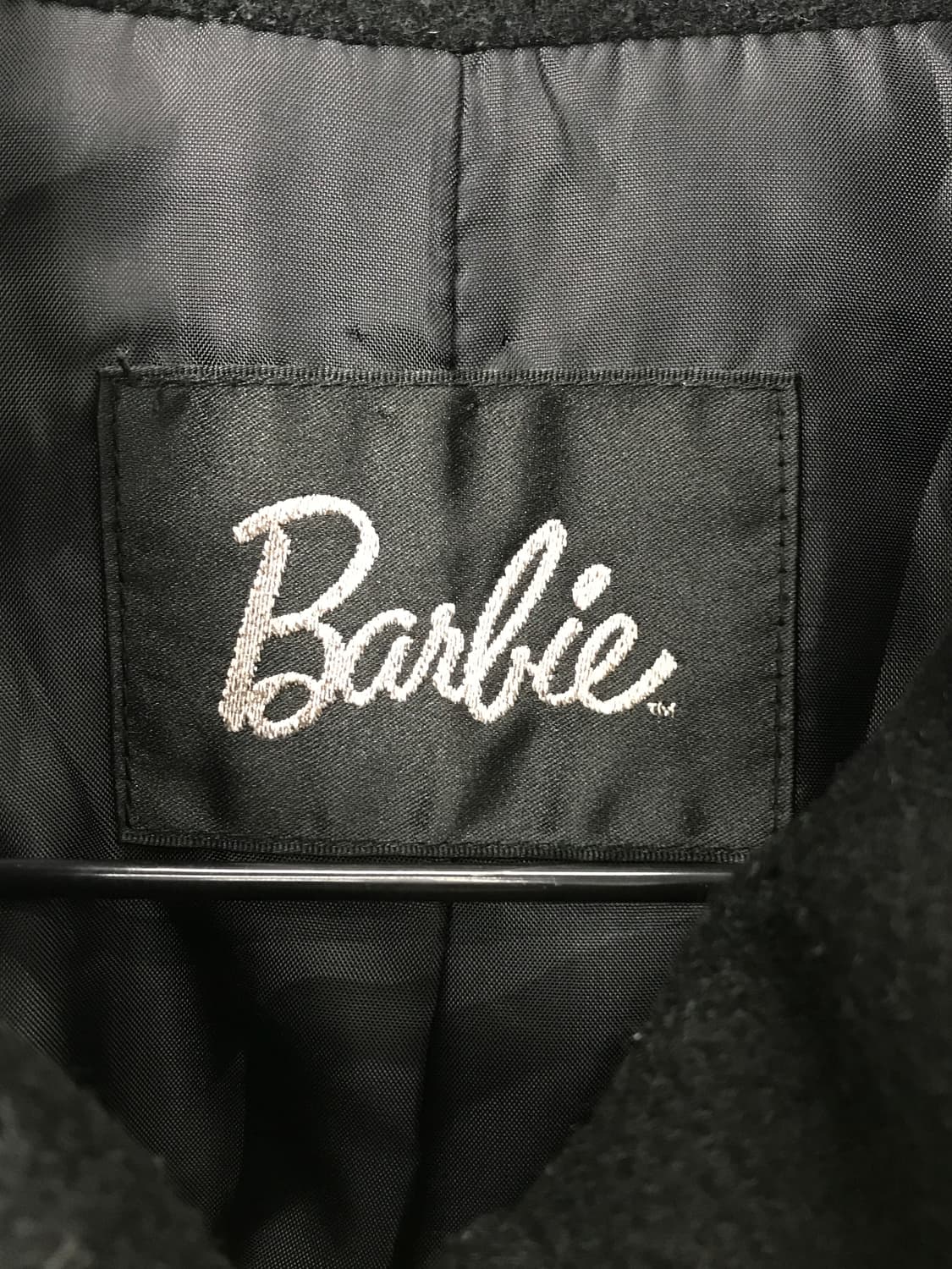 Barbie Japan Black Flare Half Coat  상품이미지6