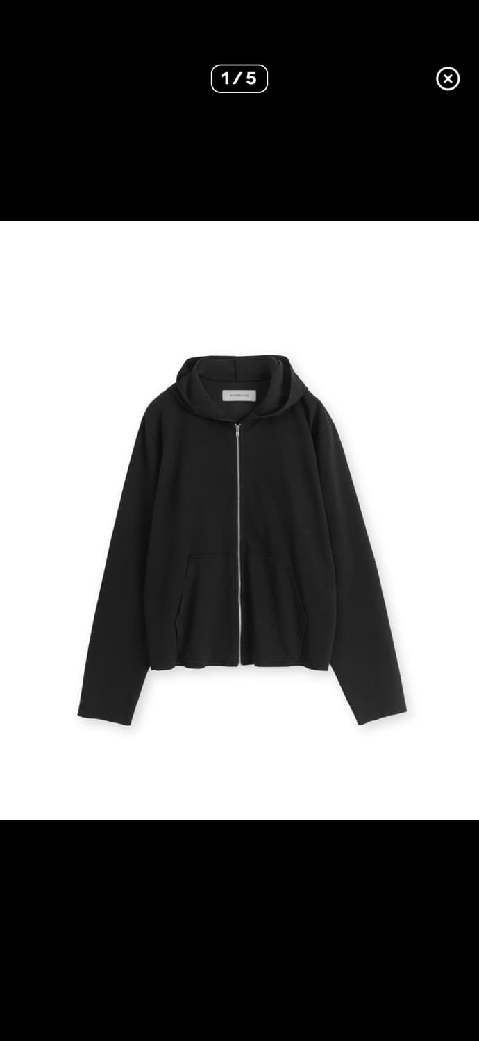 브라운야드 스무스 져지 후드집업 블랙 구해요!! 4-5사이즈! 상품이미지1