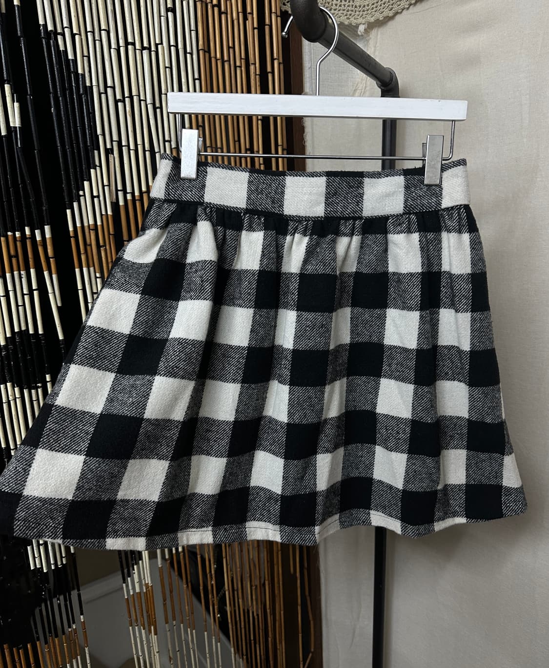 (택o) emsexcite check skirt 상품이미지3