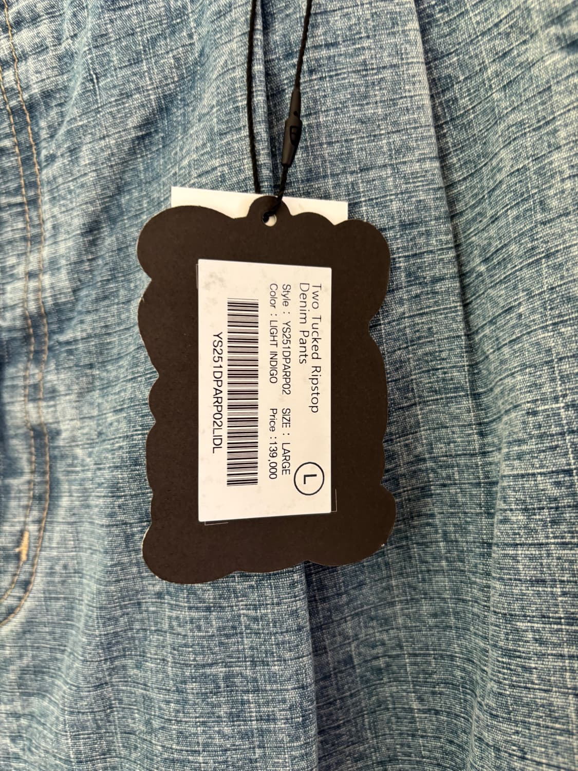 예스아이씨 데님팬츠 상품이미지3