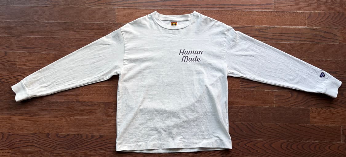 휴먼메이드 플라밍고 롱슬리브 티셔츠 상품이미지1