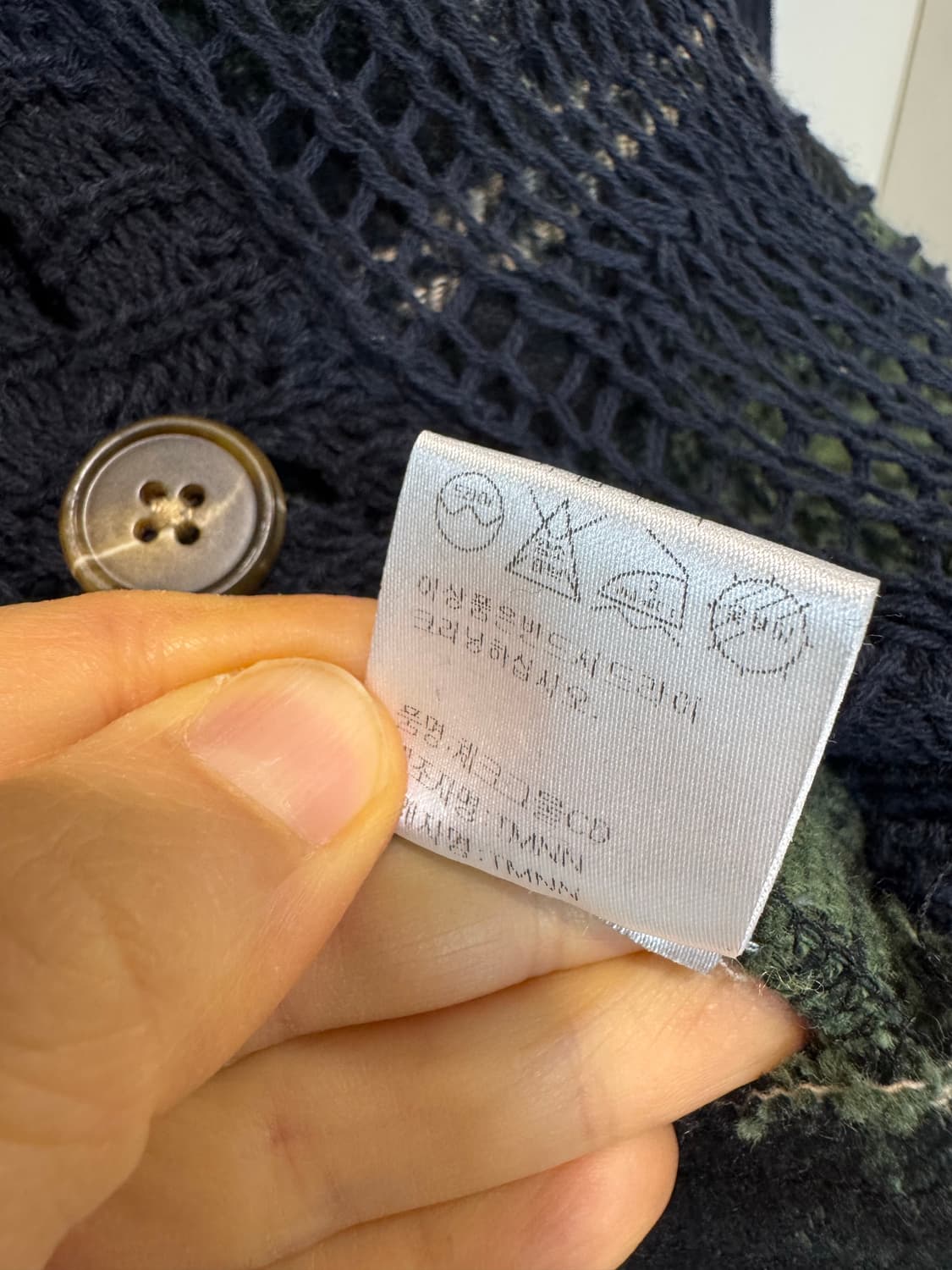LMNN 소프트 넥 체크 가디건 상품이미지7