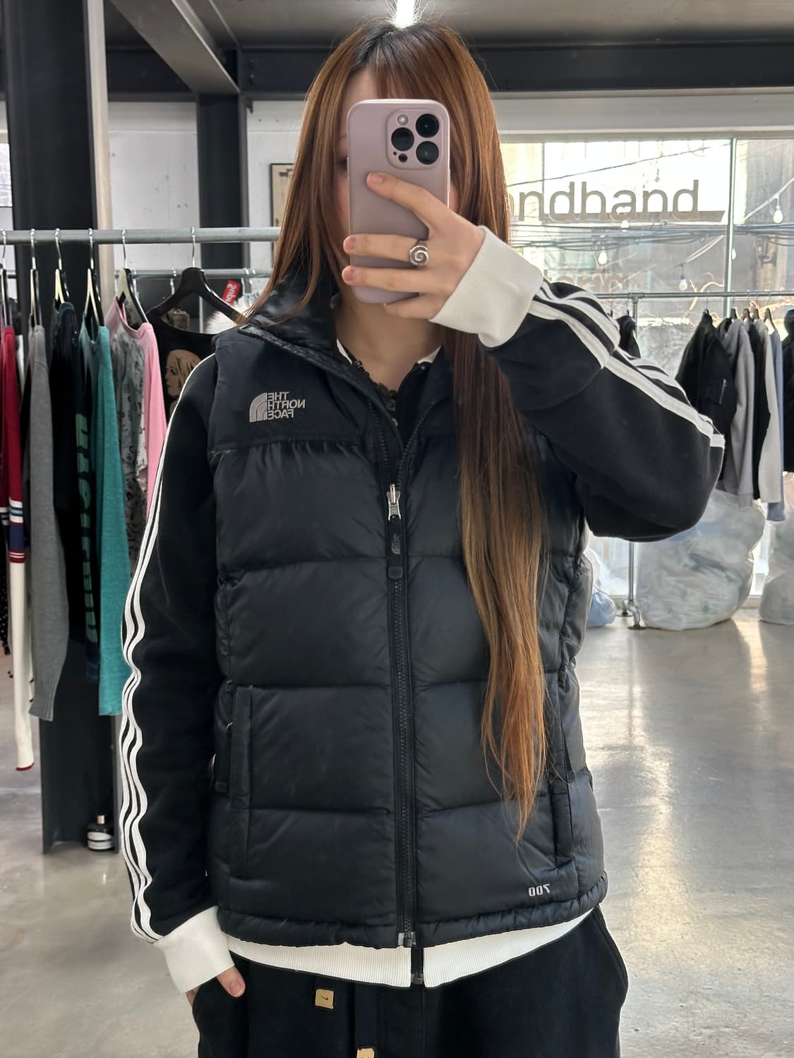 노스페이스 눕시 700 패딩베스트 상품이미지2