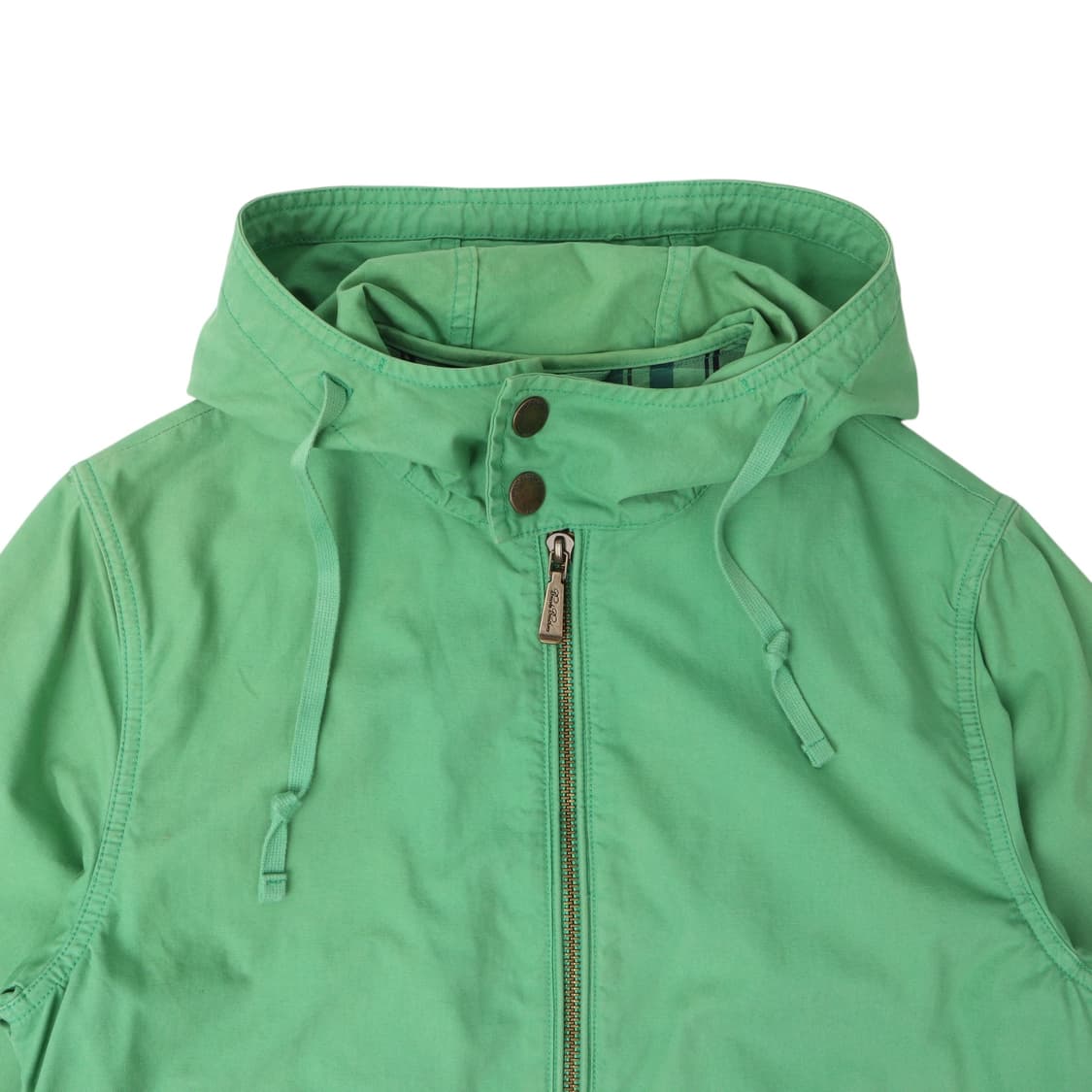 브룩스브라더스 라이트그린 코튼라이너 후디드 코튼 자켓 상품이미지2
