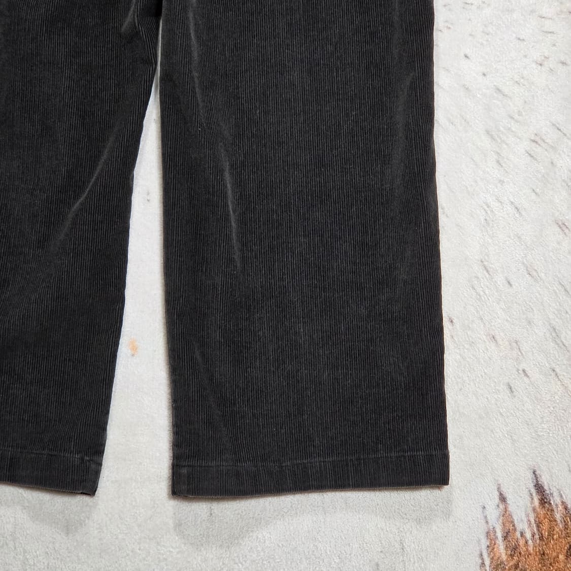 코듀로이 챠콜 와이드 팬츠 상품이미지6