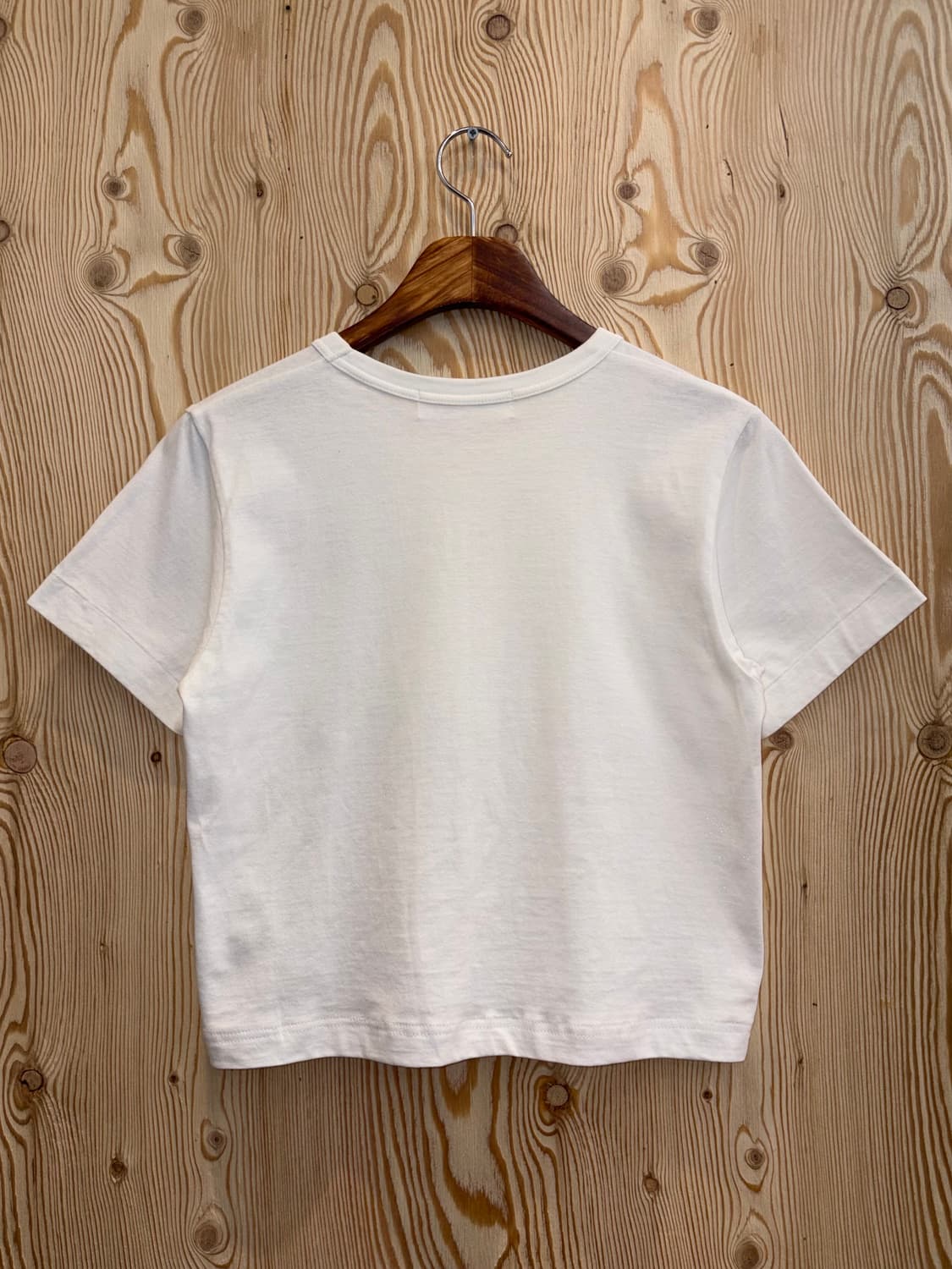 꼼데가르송 플레이 블랙하트 반팔 크롭티 상품이미지3