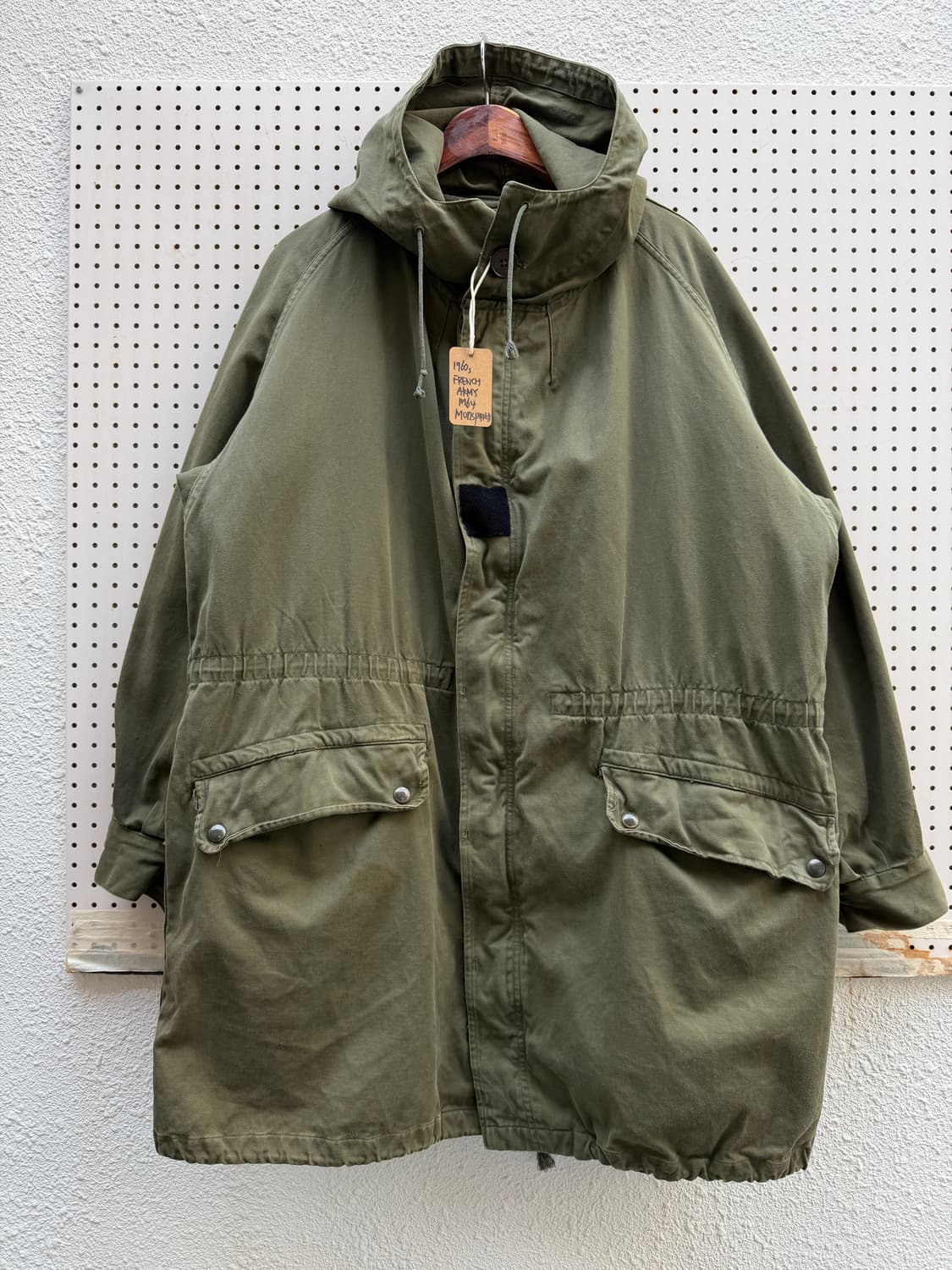1960s ORIGINAL FRENCH ARMY M64 오리지널 모즈파카 상품이미지1