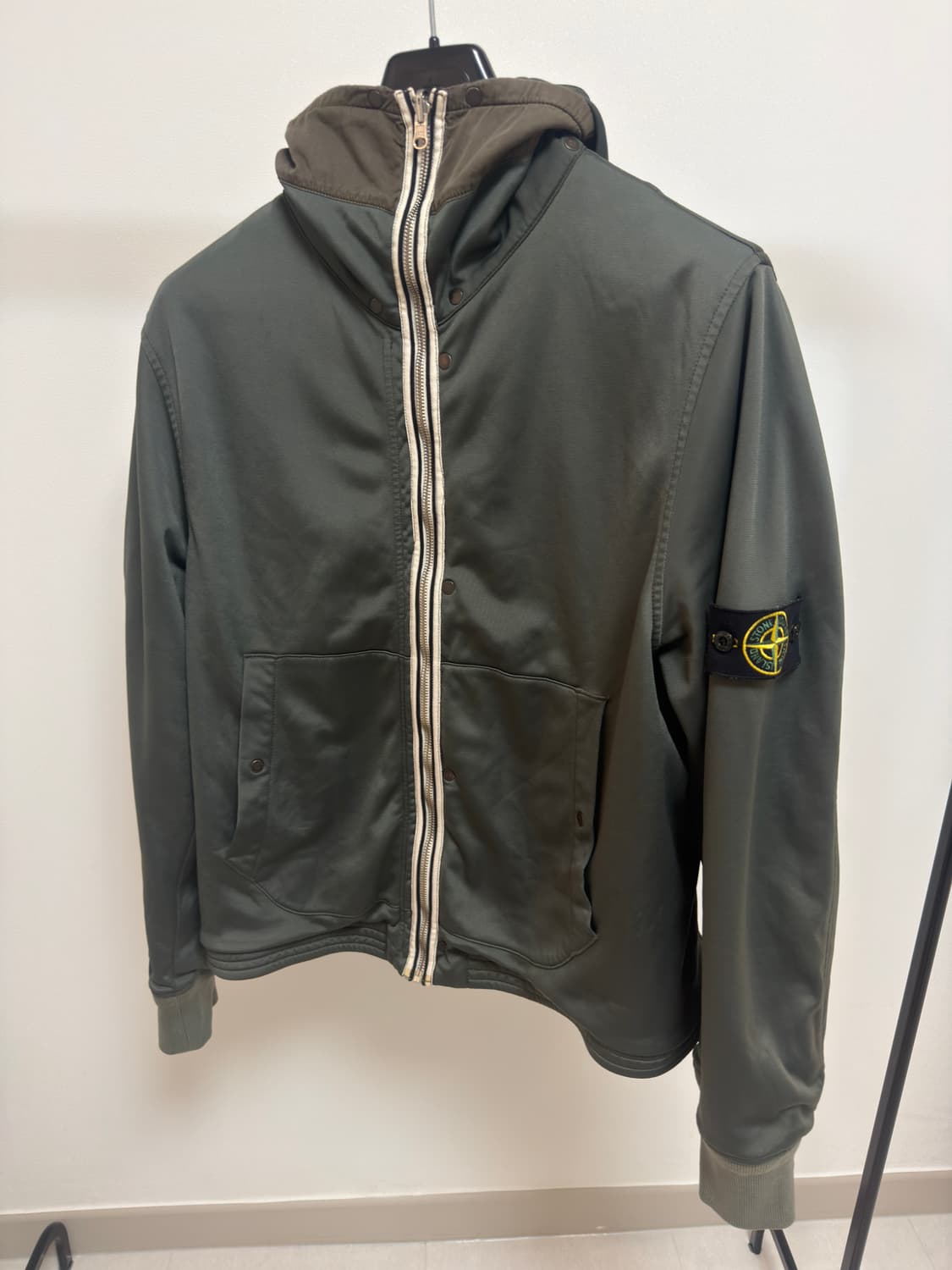 [백화점판,XL] 00’s 스톤아일랜드 아카이브 리버시블 자켓 브라운 상품이미지4