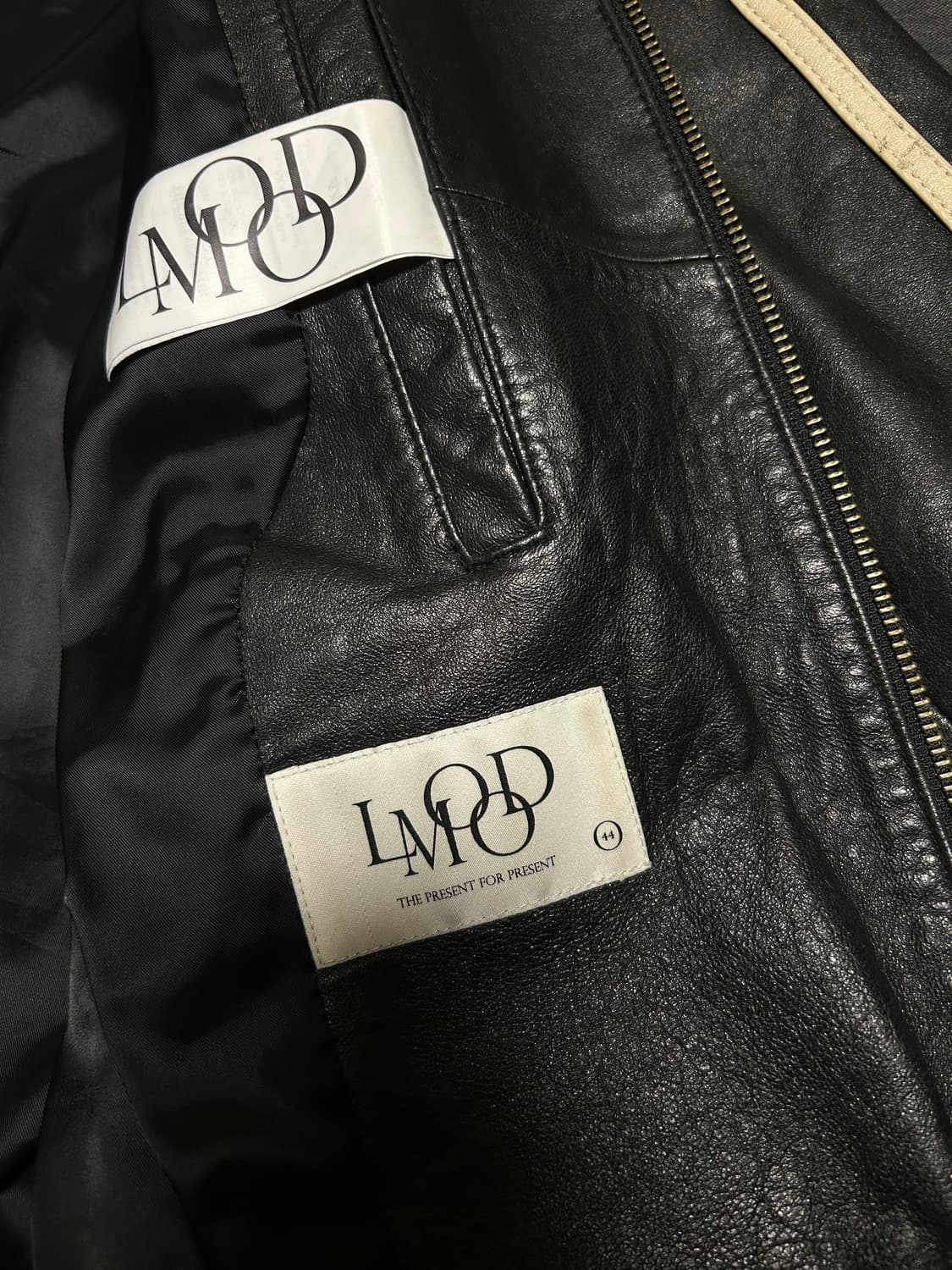 LMOOD 엘무드 램스킨 레더자켓 44 상품이미지3