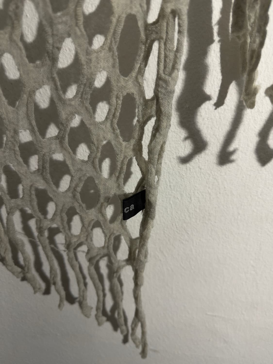 zucca 피쉬넷 메쉬 니트 머플러 상품이미지3