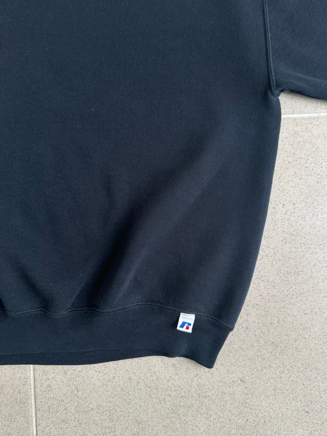 00s 빈티지 러셀 스웻셔츠 블랙 XL 상품이미지4