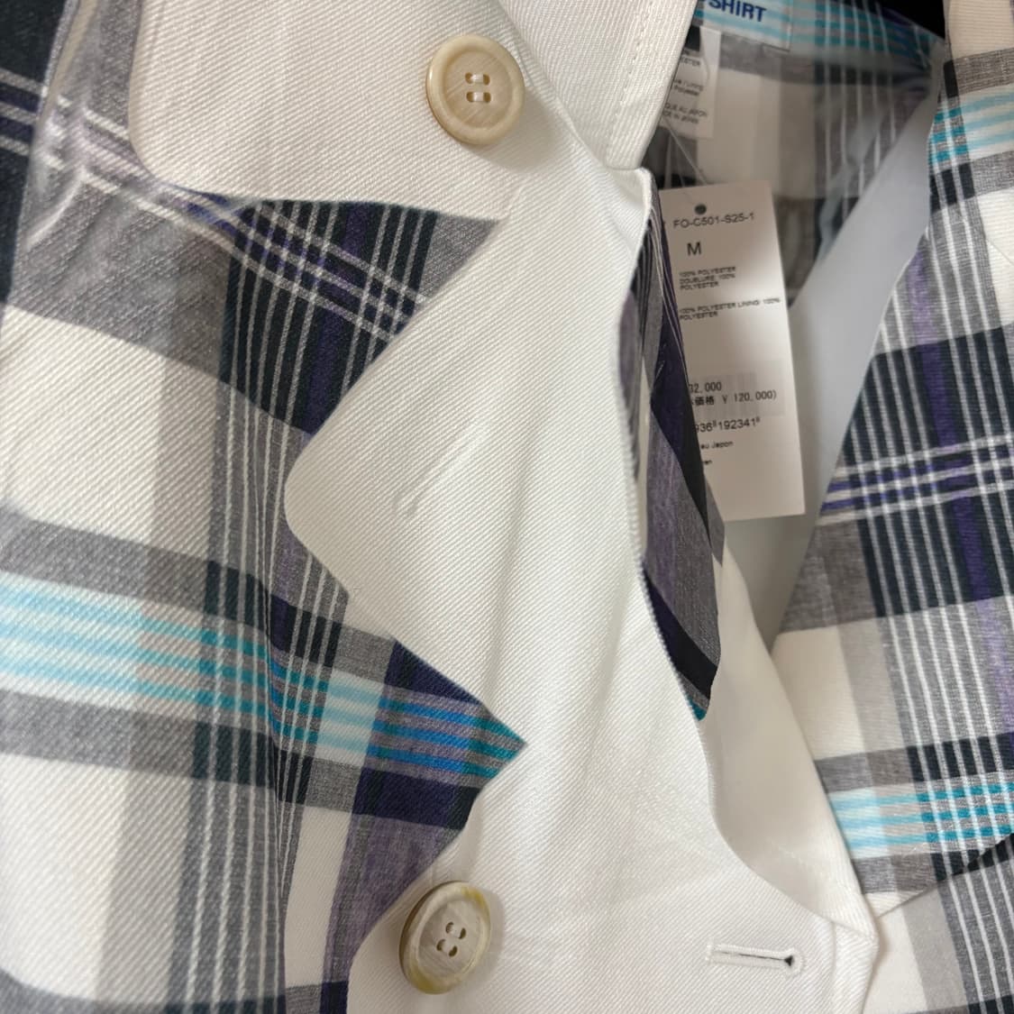 꼼데가르송 SHIRT 셔츠 / 25SS 메인 자켓 / M 상품이미지5