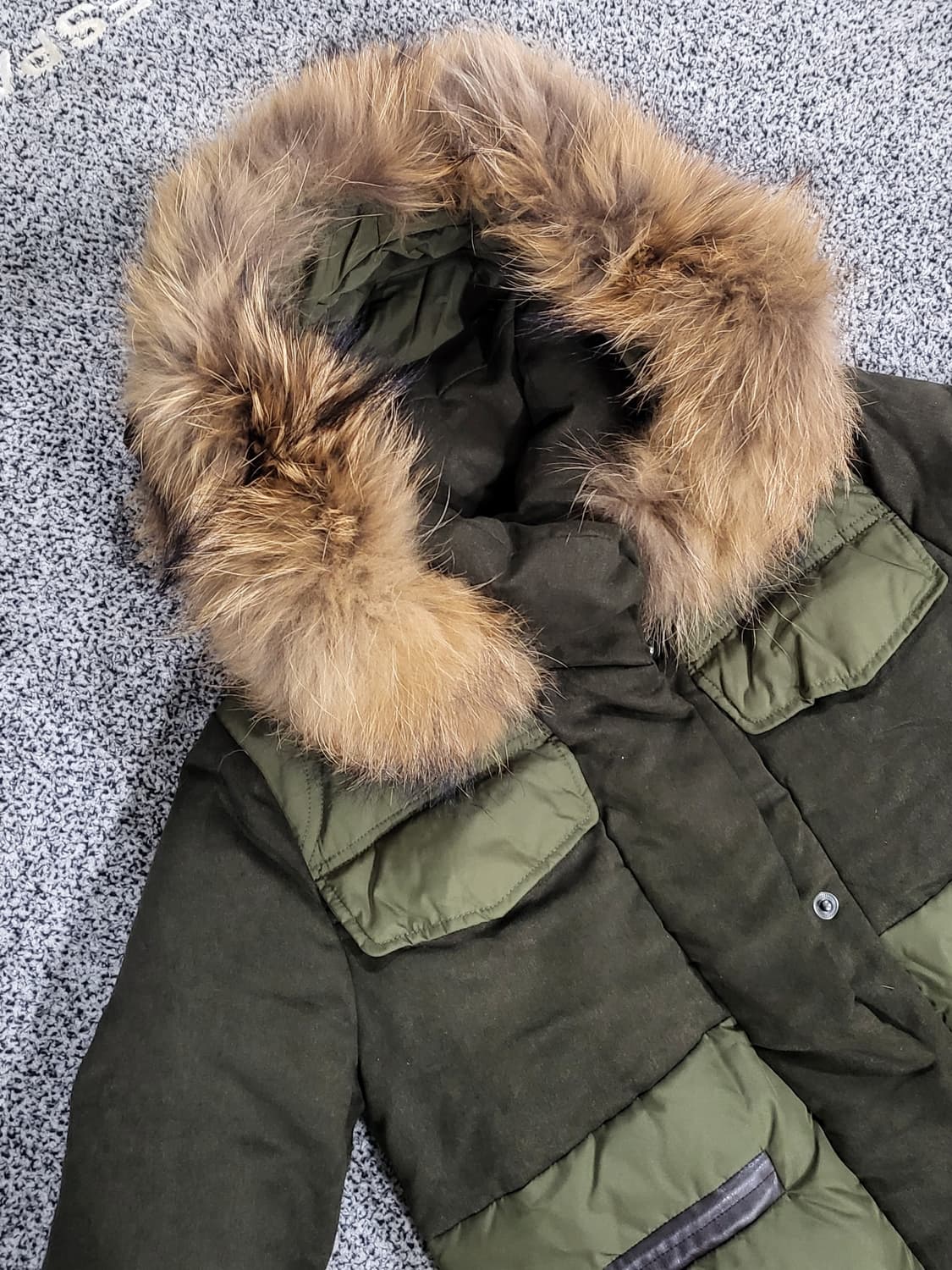 베네통(Benetton) 롱패딩 코트 상품이미지2