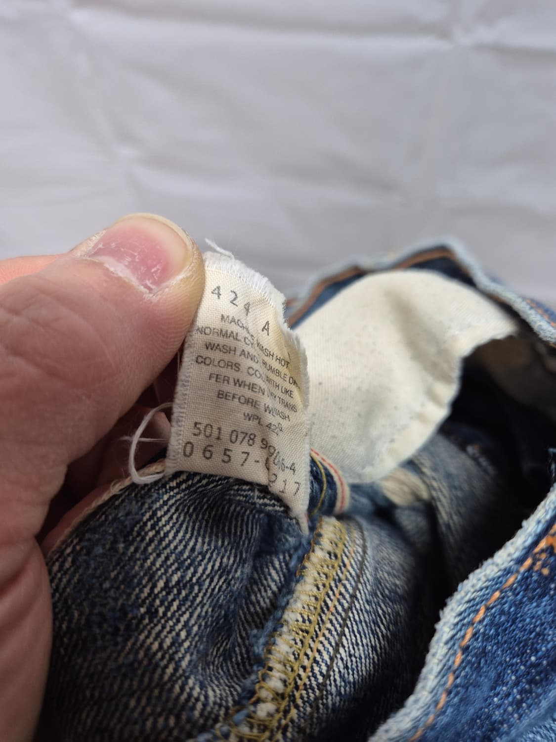 501 bigE 501빅E 청바지 상품이미지6