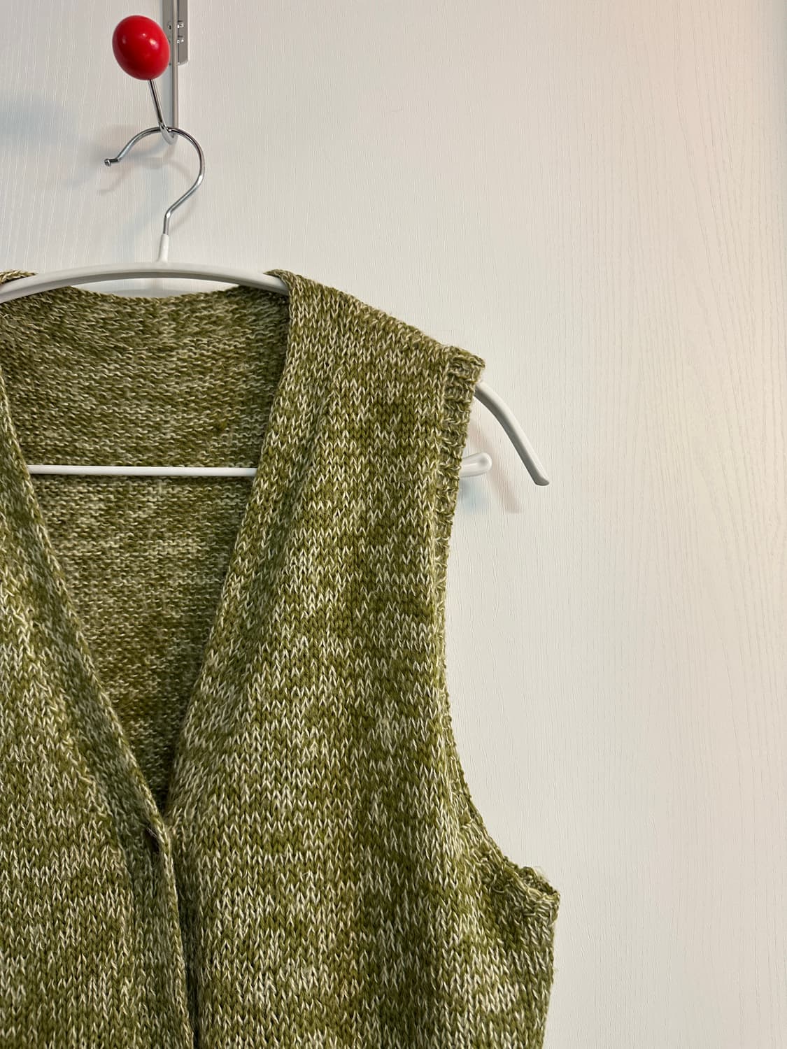 빈티지 니트 조끼  상품이미지2