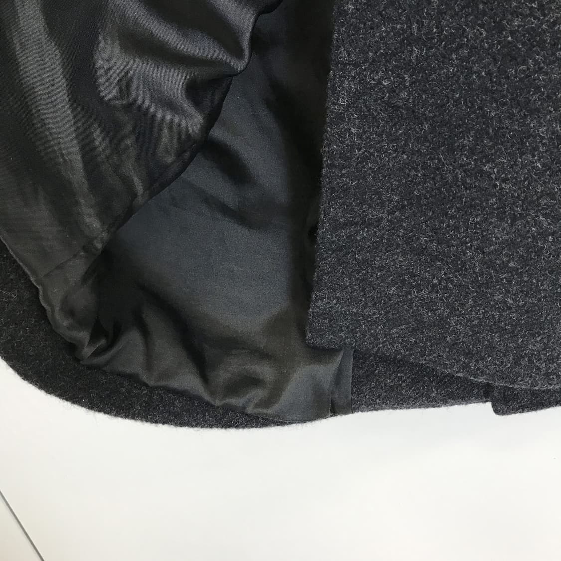 유니클로 차콜 울 싱글모직코트 [M사이즈] 상품이미지4