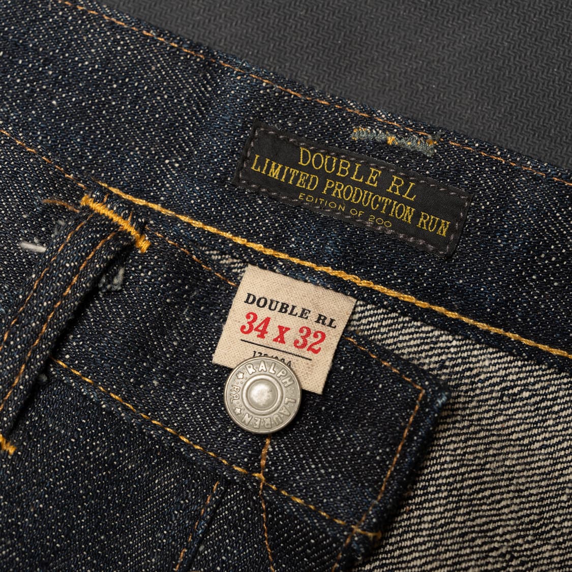 RRL 더블알엘 리미티드에디션 17.5oz 빈티지5포켓 데님 상품이미지5