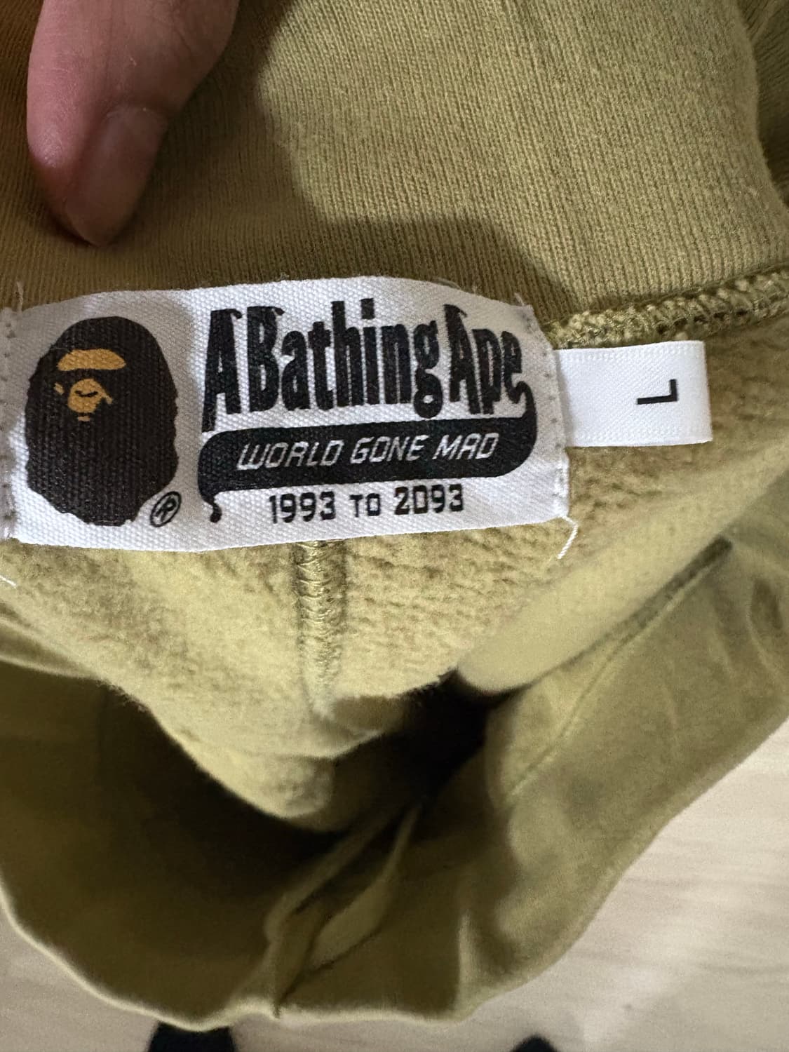 베이프 abc카모 샤크 반바지 L 판매합니다 상품이미지3