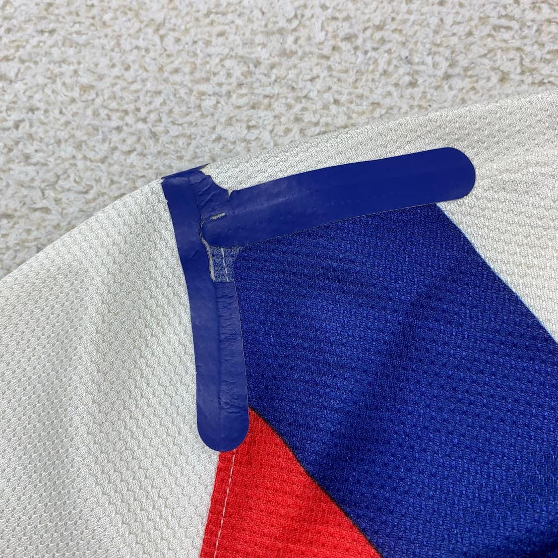나이키 한국 국대 12-14 시즌 어웨이 선수 지급용 유니폼 상품이미지4