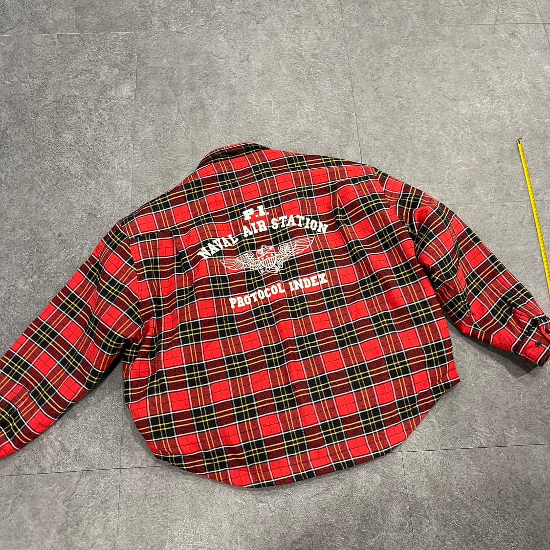 프로토콜 인덱스 체크 누빔 패딩 점퍼  상품이미지2