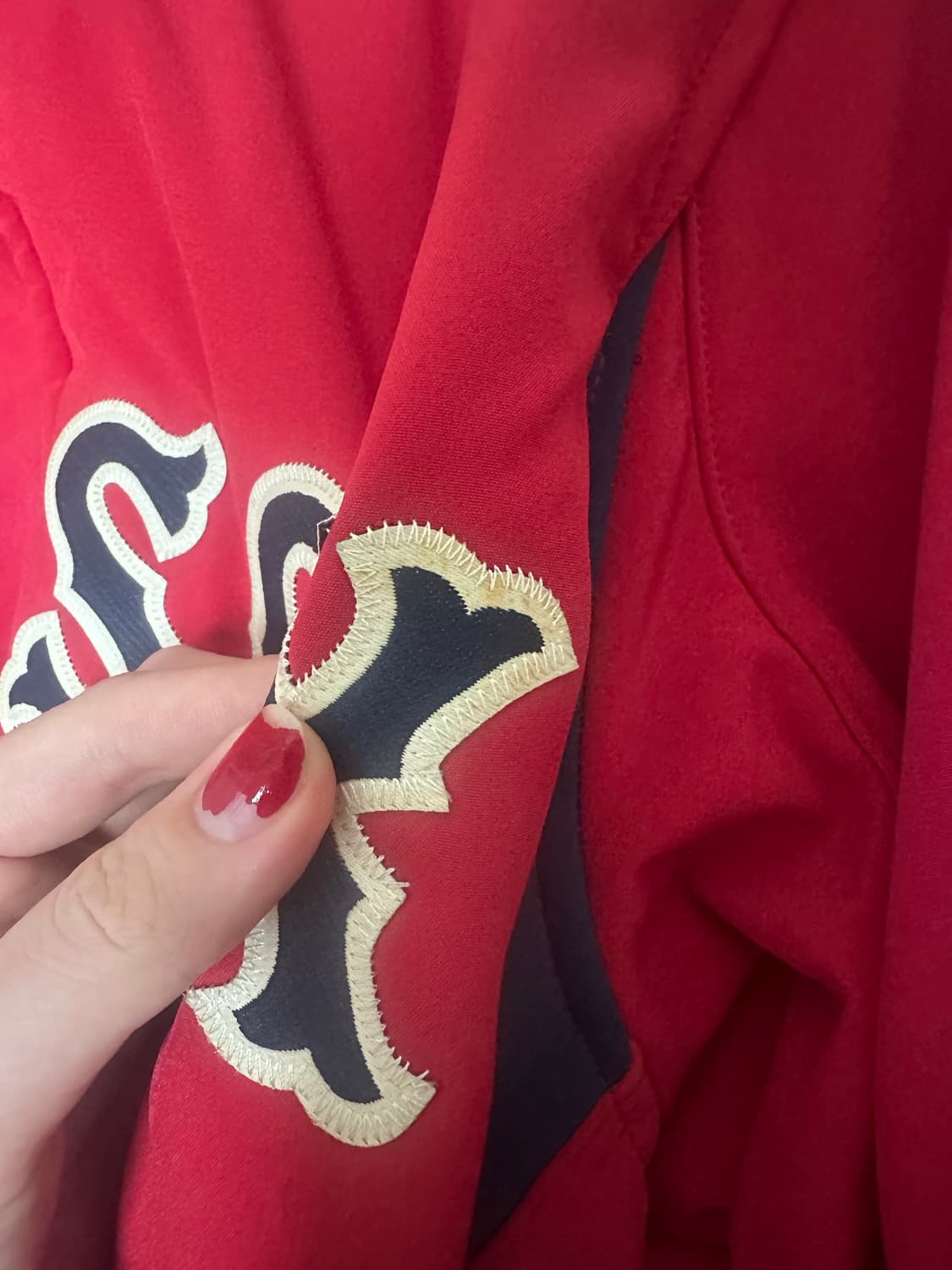 마제스틱 레드삭스 봄버 상품이미지4