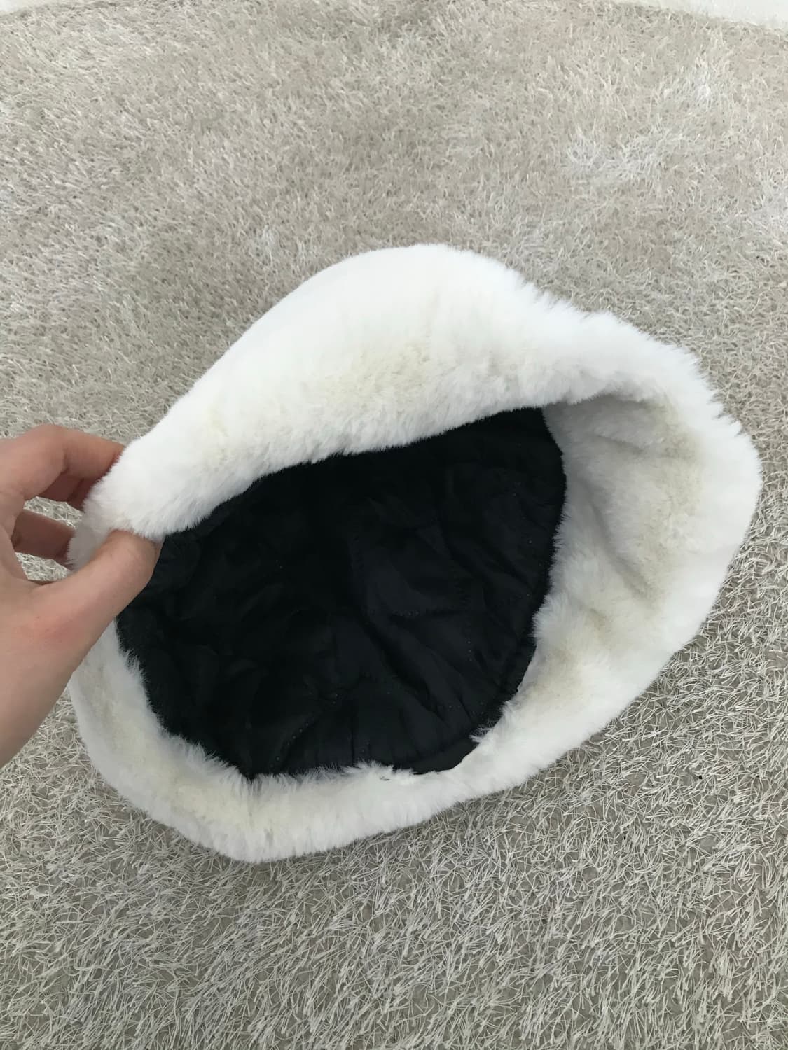 빈티지 카키 트루퍼햇 상품이미지6