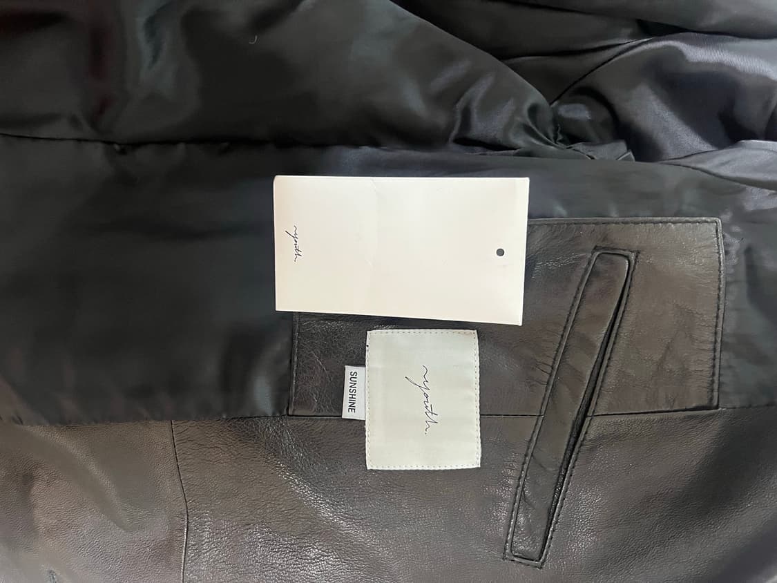 [Youth]Leather Tailored Jacket_S size 상품이미지9