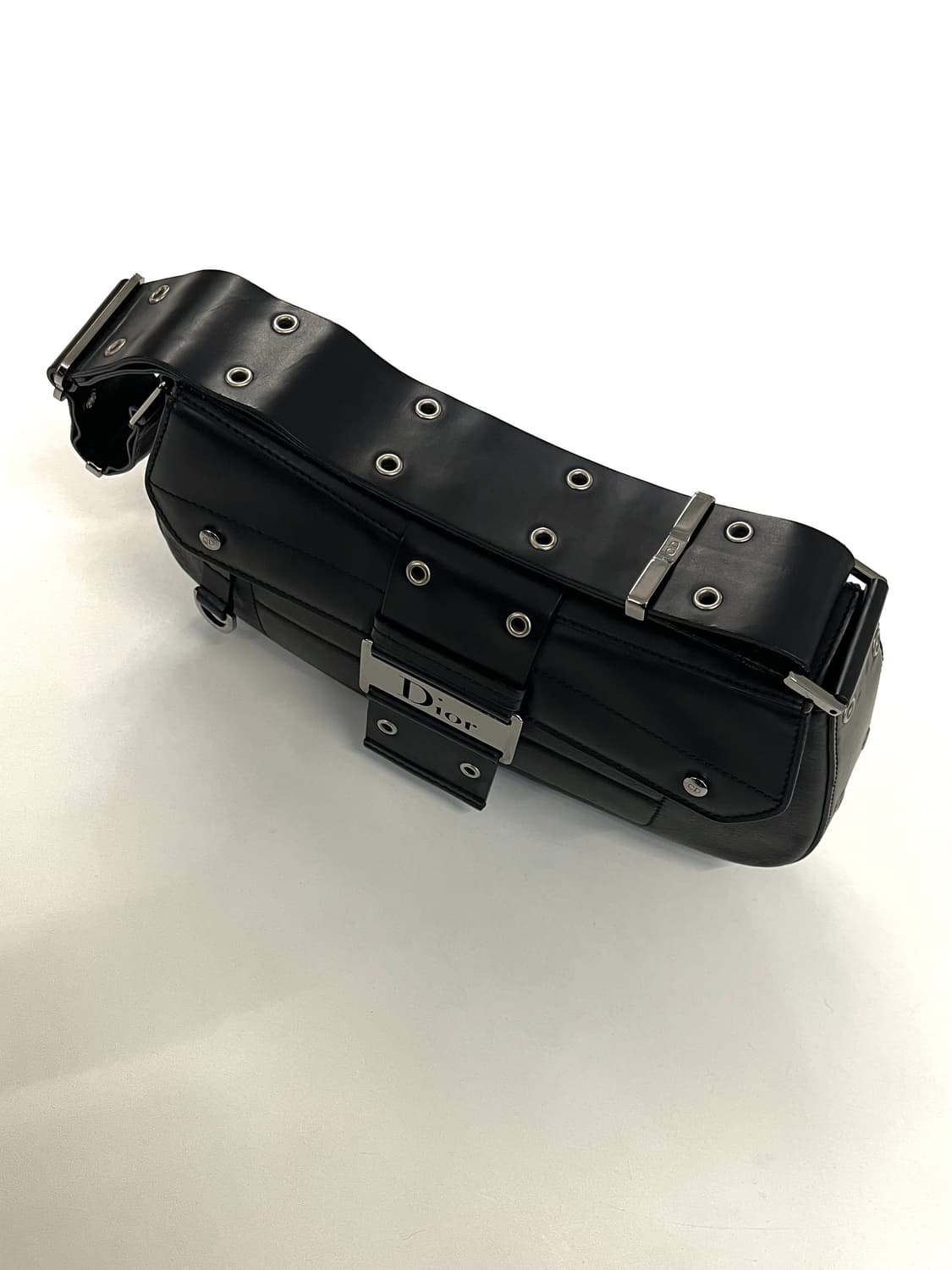 크리스찬 디올 2002 스트릿 시크 레더 콜럼버스백 상품이미지5