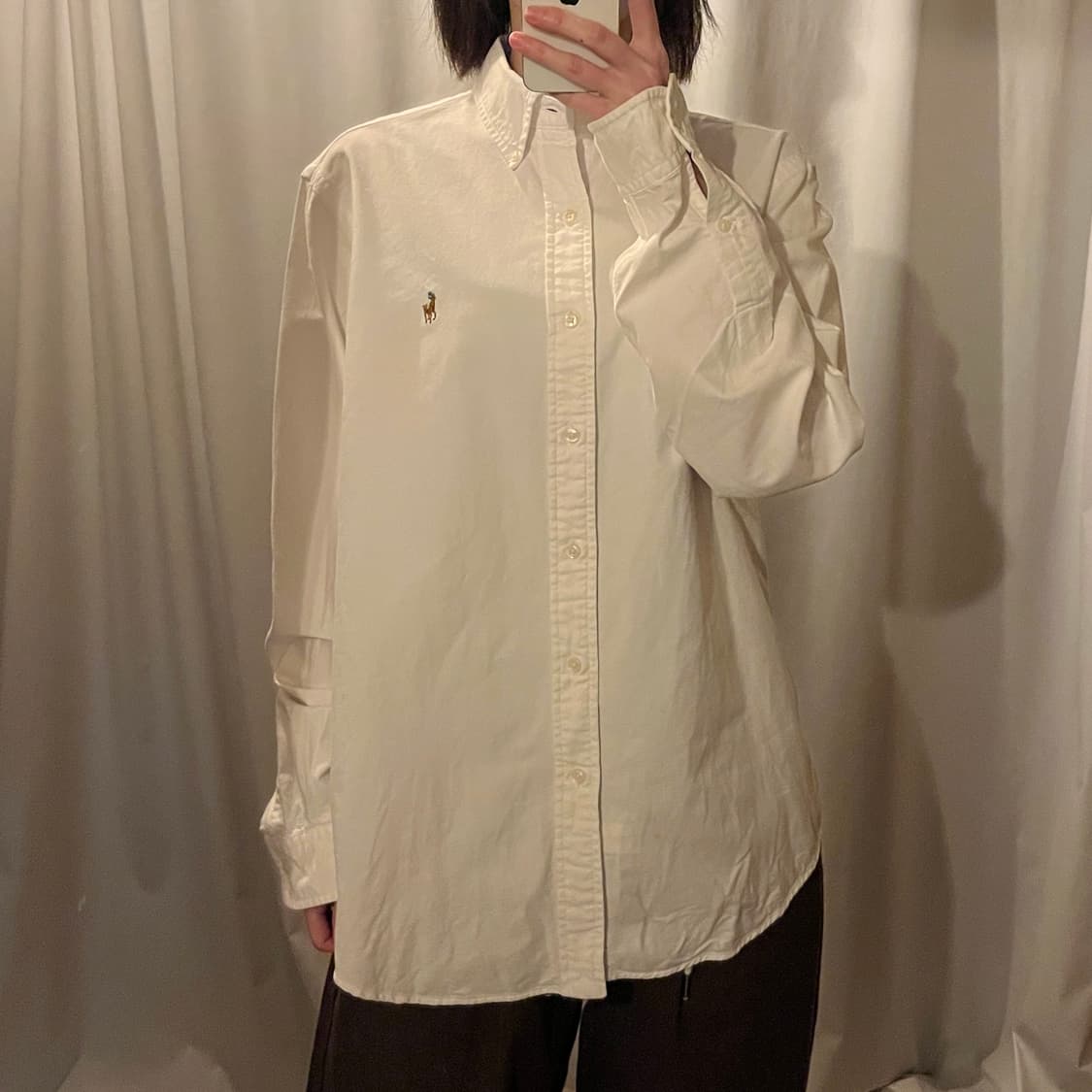 폴로랄프로렌 화이트 셔츠 상품이미지2