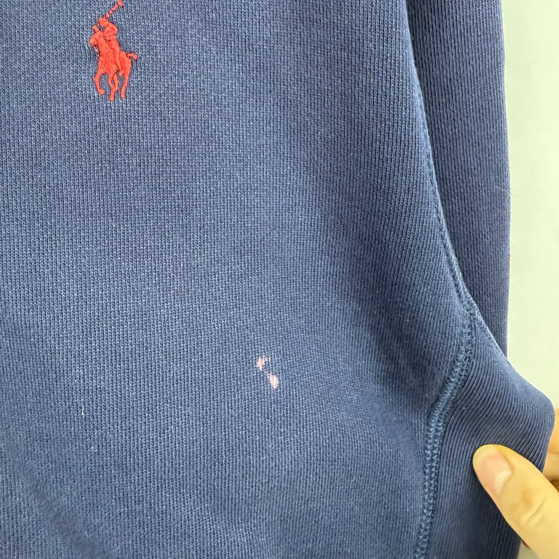 (M) 폴로 랄프로렌 레드포니 후드집업 네이비 상품이미지4