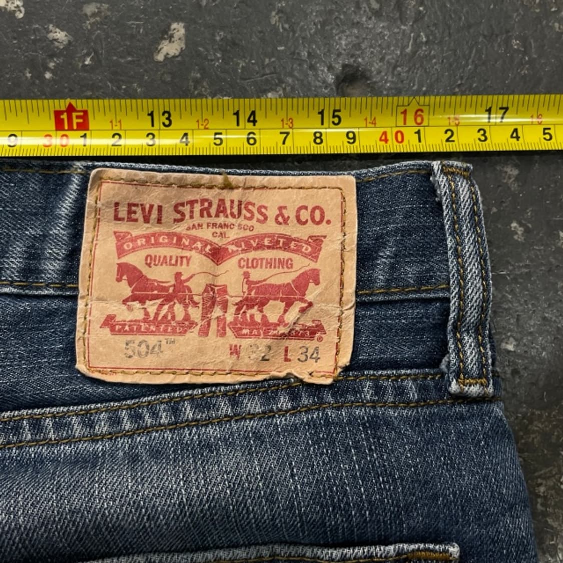 32 리바이스 504 청바지 상품이미지9