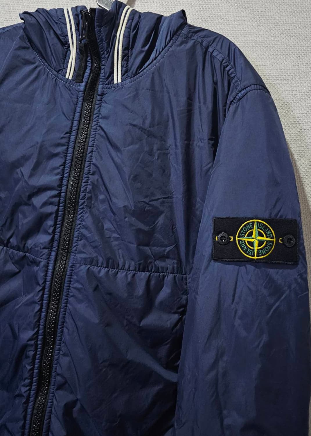 [정품/S급] 스톤아일랜드 크링클랩스 가먼트 다이트 TC 패딩자켓 95/ 상품이미지2