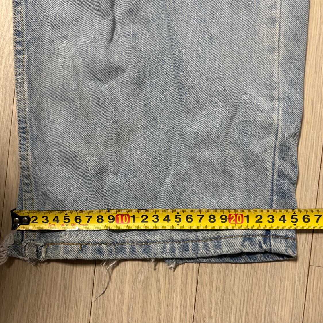 리바이스 커스텀 더블웨이스트 데님 진  상품이미지3