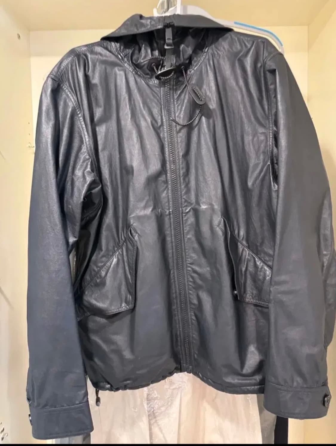 버버리 양가죽 후드 자켓 (정품 / Size 50 상품이미지3