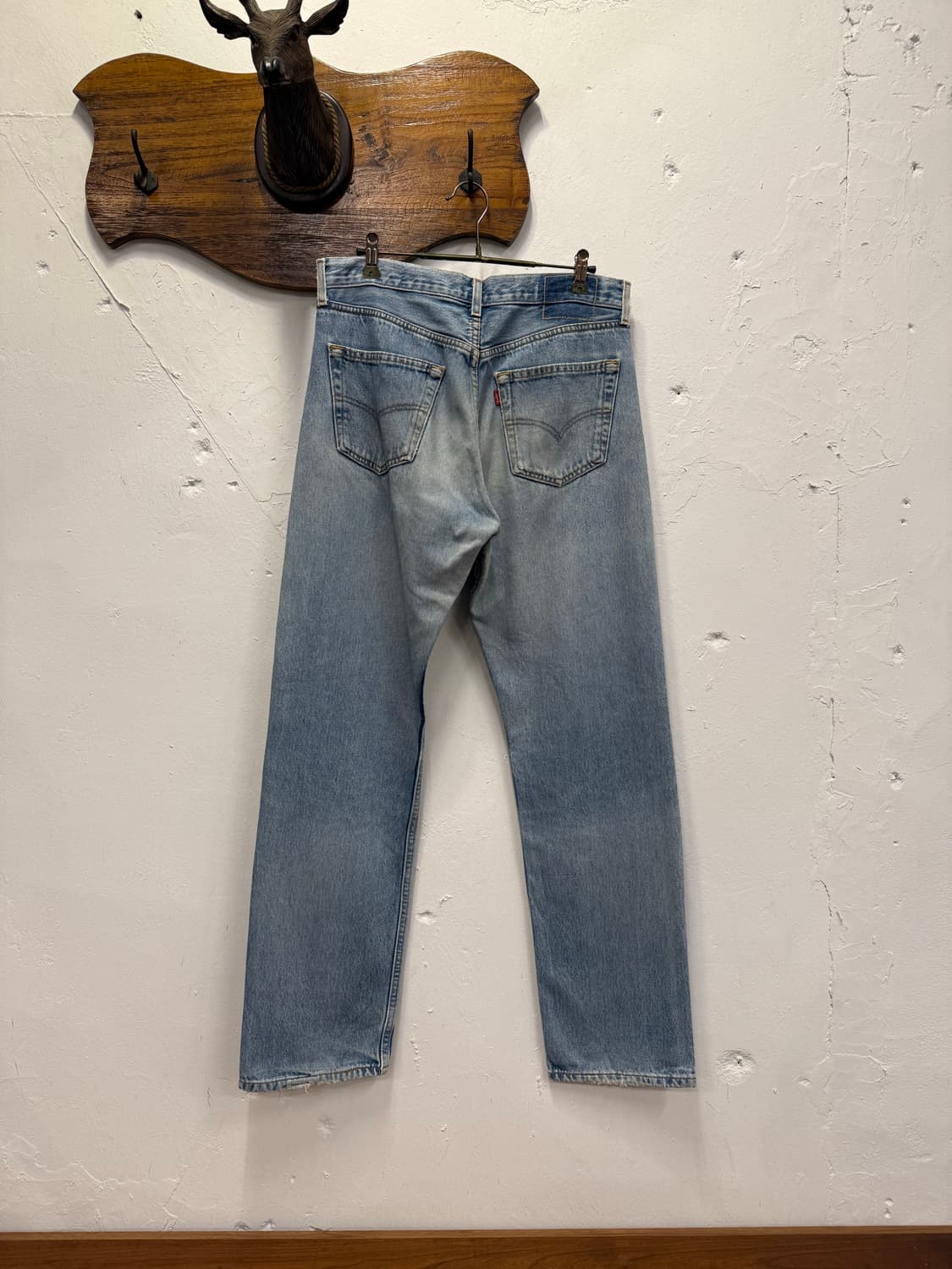 (32inch) Levis 리바이스 501 Light Blue Jeans 상품이미지1