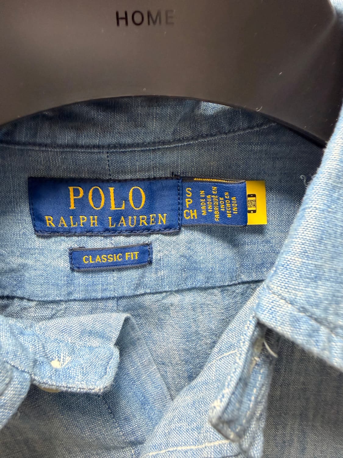 폴로 랄프로렌 셔츠 클래식핏 S(샴브레이,화이트 일괄) 상품이미지3