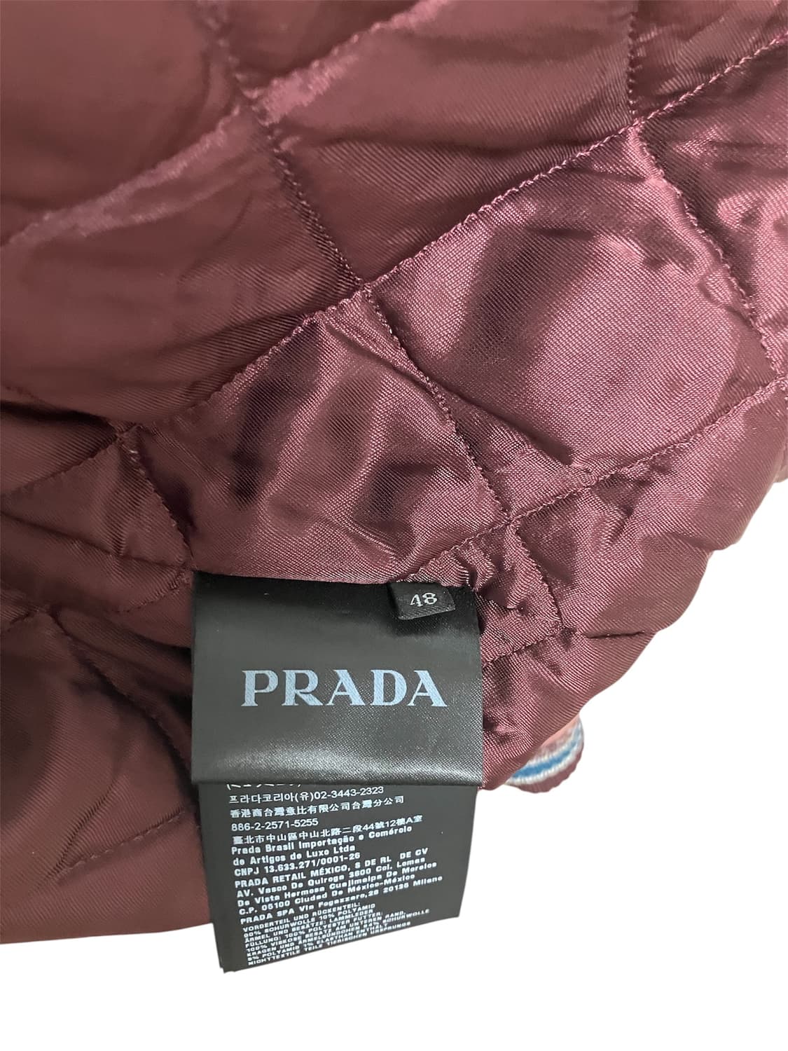프라다 FW18 울/양가죽 바머 자켓 상품이미지4
