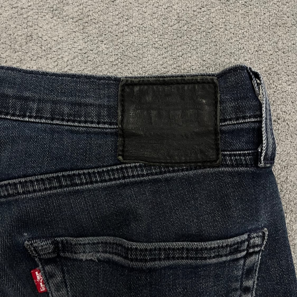 리바이스 블랙 데님 청바지 상품이미지7