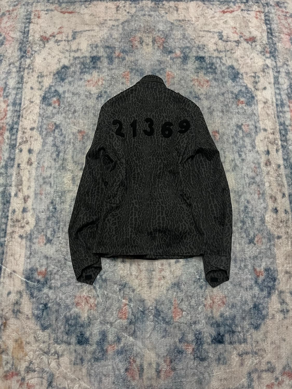 The editor leopard type M65 jacket 상품이미지6