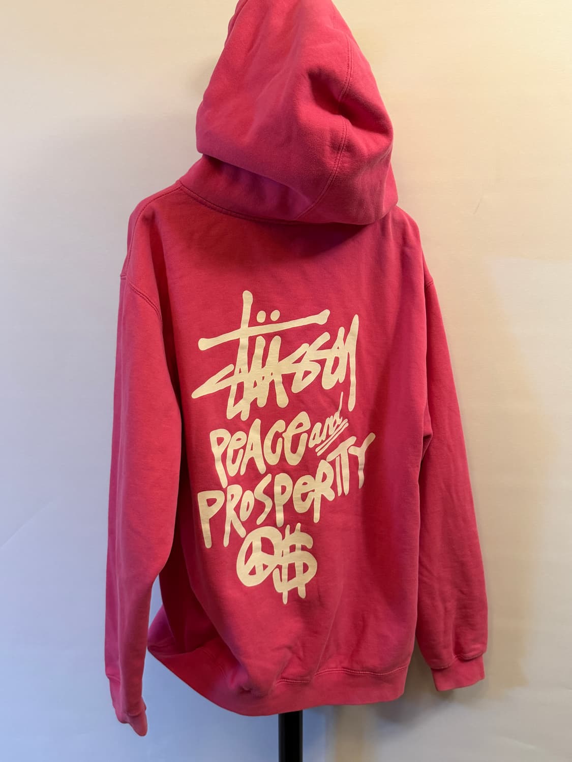 스투시 대장급 핑크 후드집업 상품이미지4