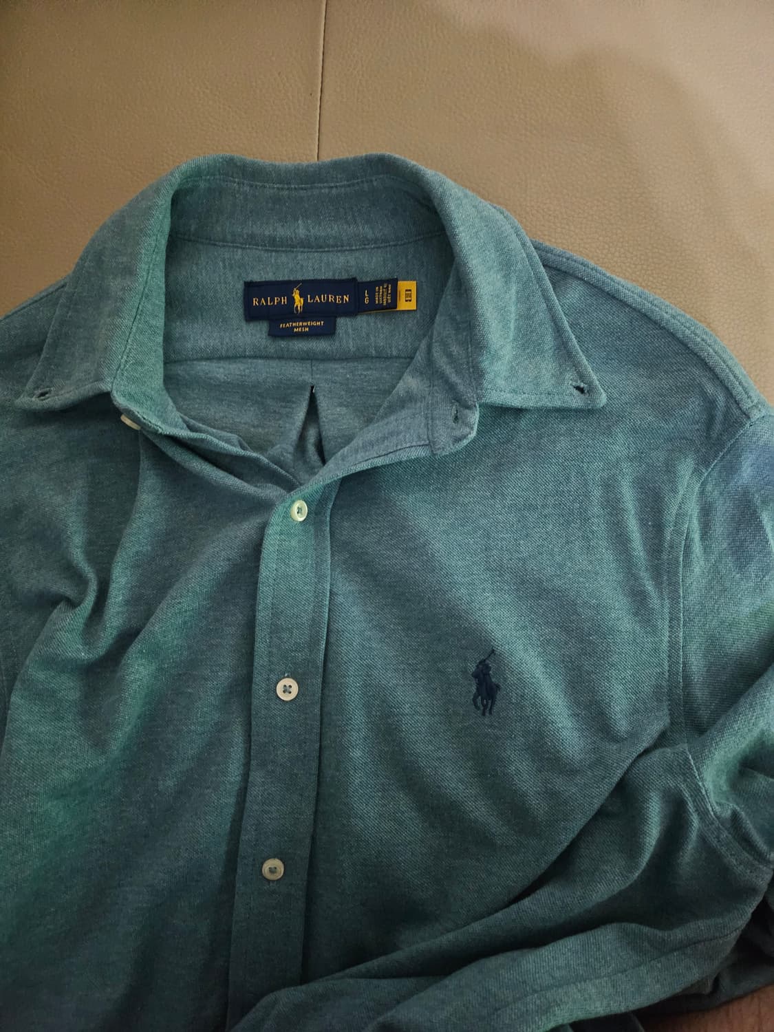 [거의 새것] 폴로 랄프로렌 메쉬 셔츠 남방 L 상품이미지2