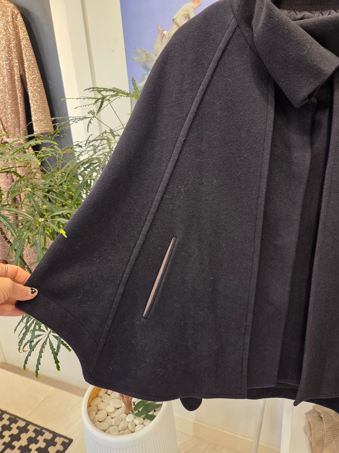 마인 울 케이프 망토 상품이미지3