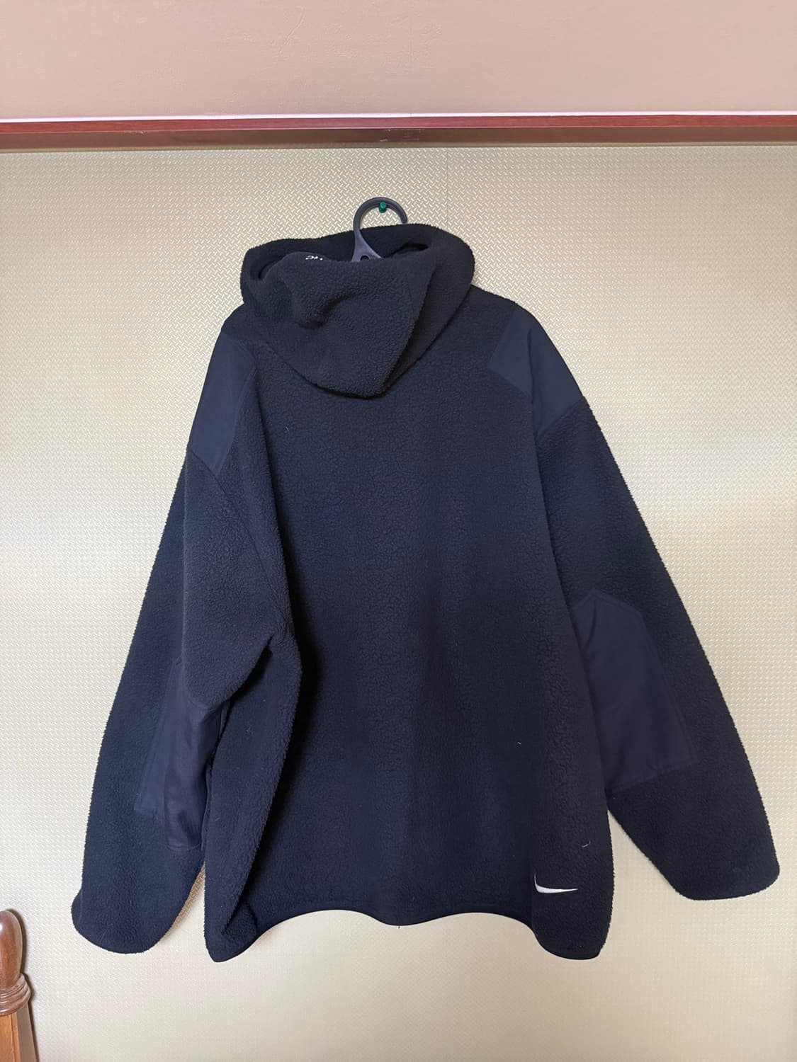 슈프림 x 나이키 ACG 플리스 풀오버 블랙 XL  상품이미지2