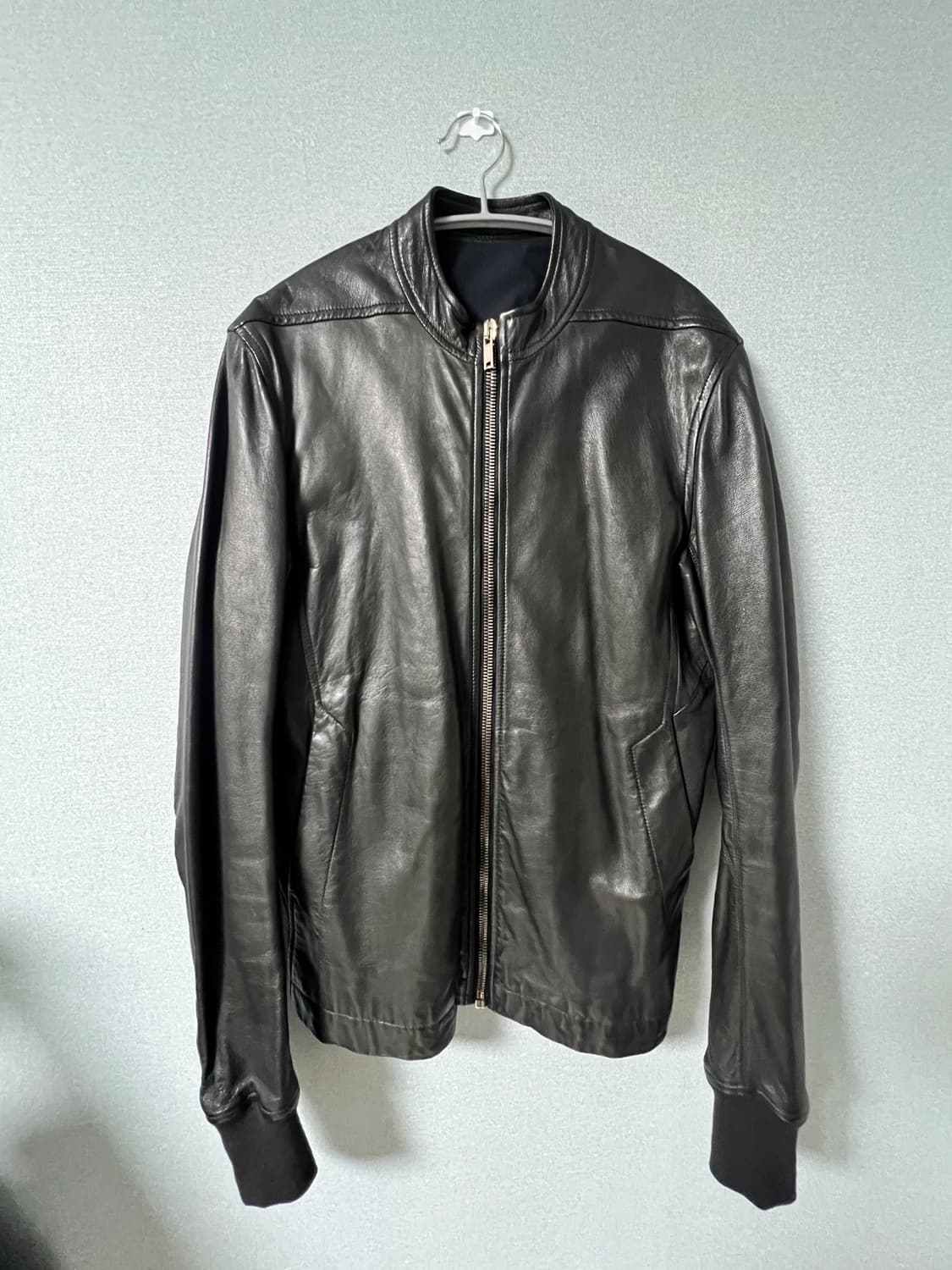 릭오웬스 12FW 레더 자켓 상품이미지2